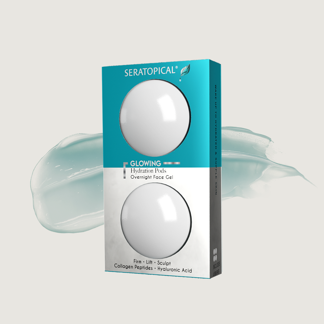 Glowing Hydration Pods Overnight Face Gel - 4 Pods Per Pack