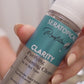 Customer showing how to use Clarity Cleanser